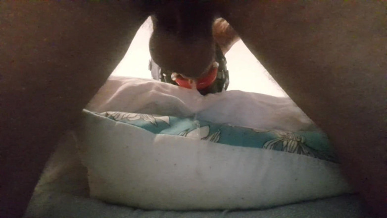 LauraOnHeels: Laura throatfucked with a big lips gag has to swallow...