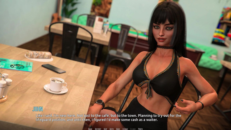 3D Cartoon Porn: ドミノズビーチ5 Sfwウォークスルー:ジョンがレベルズギャングと出会う新しい友達とビーチアライアンスのティーザー