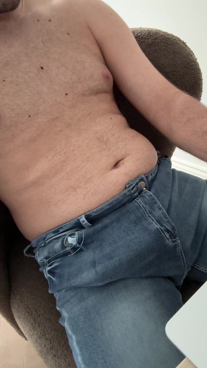 Cock in Jeans: Seluar jeans zakar solo melancap