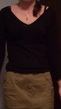 Skinny Teen with Glasses Full Bladder Desperation and Trying Pee on the Floor