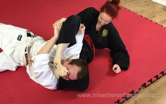 Mixed Wrestling Heaven: Mwh0023 Peklo vs David - dominance nohou