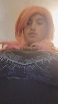 Trans Crossdresser Kamaya Riding Dildo
