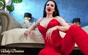 Kinky Domina Christine queen of nails: Rebecca Madden ile çift tırnak sokma
