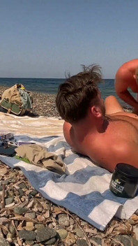 Follada en la playa