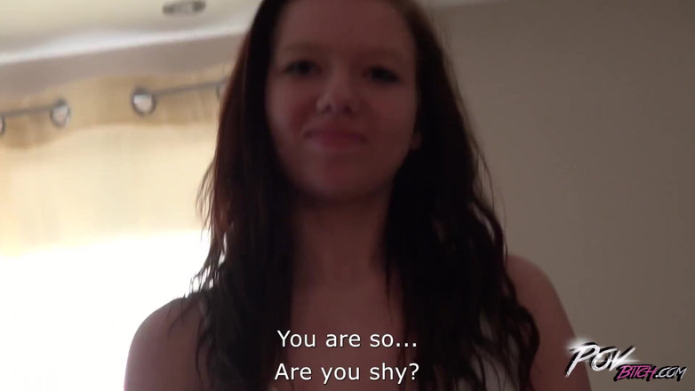 POV Bitch: First audition for silent non experienced sexy girl