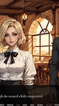 College of Mysteria: la ragazza tradisce il suo ragazzo mentre è a pranzo con lui nel ristorante - Episodio 9