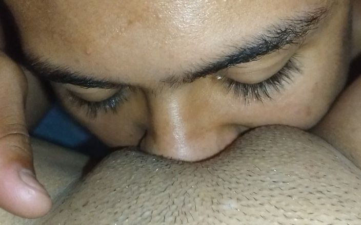 Angy Amazon: Young 18yo Learning How to Eat a Mature Pussy