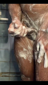 I Love It When Its More Slippery, Playing with My Cock in the Shower for All U Sexy Humans