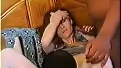 MILF cocu - vidéo vintage de mon ex avec 2 blacks