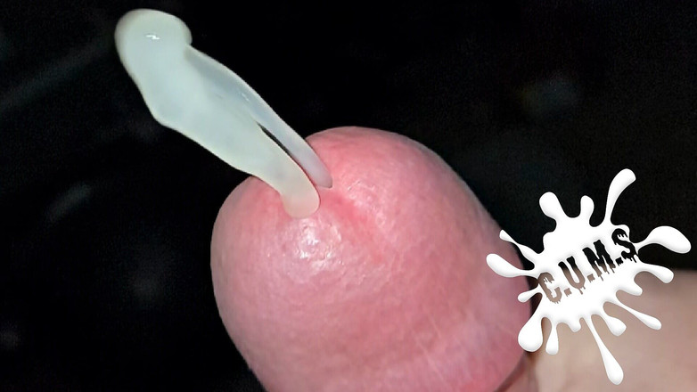 Cum Juggler: C.u.m.s - Nahaufnahme und bewegung verlangsamt - Solo-cumshot # 35