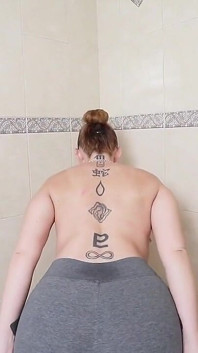 Sara Jay Sweaty Shower Time