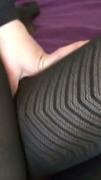 Preto macacão de nylon encasement sexo