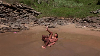 Hot Pornstars: Brazilian babe gets her pussy licked then pounded by black...