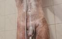 Arab hunk: Playing with My Cock in Shower #5