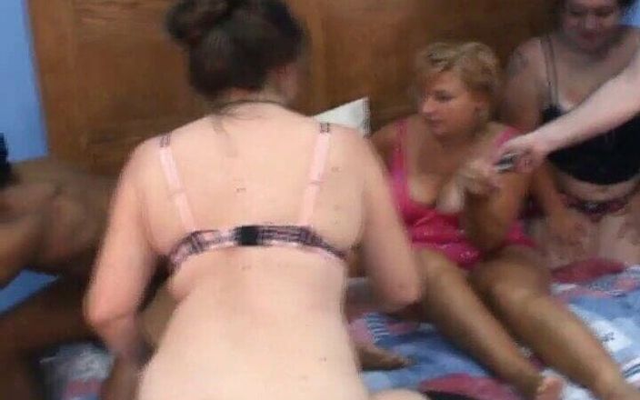 Radical: Homemade Group Sex Orgy - MILF Interracial with BBC