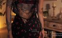 Effy Loweell studio: Mükemmel vücutlu güzel instagram modeli elbisesini çıkarıyor ve seksi iç çamaşırlı muhteşem...