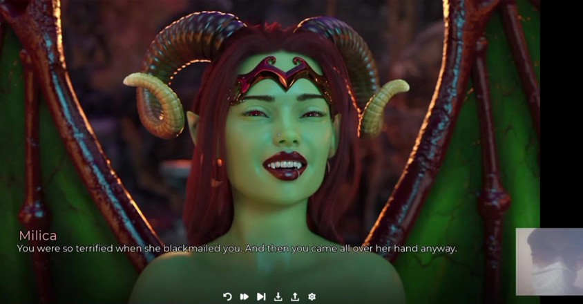Dark Sam: Scopo Duramente Un Succubus Demone! La Faccio Un Deepthroat E...