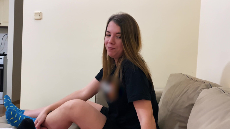 Addy Broke: Wilde eten, maar kreeg sperma in haar gezicht
