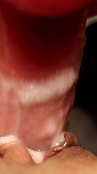 Handheld POV: Suculento dildo fuck &loud queefs