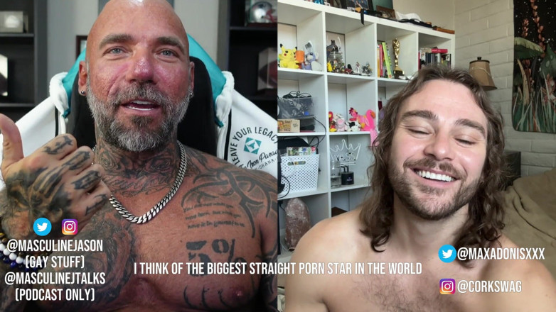 Raw and Uncensored with Masculine Jason: Confesiones de estrellas porno - Max Adonis (episodio 113)