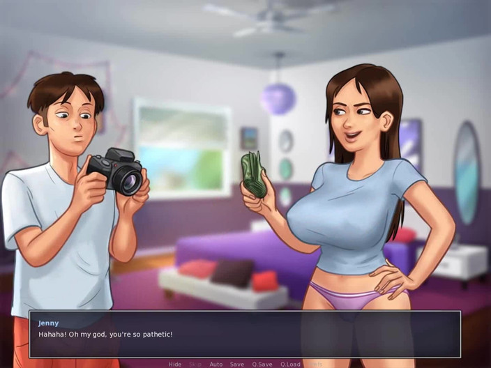 Dirty GamesXxX: Summertime Saga: foto sexy da una ragazza calda ep.34
