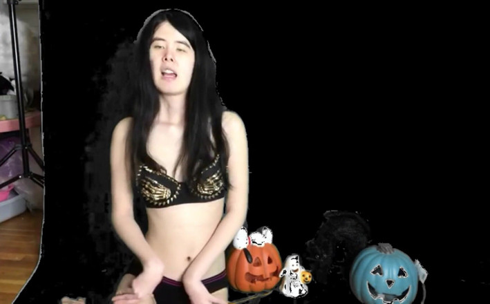 Porno angels: Permainan labu Halloween yang dibintangi alexandria wu