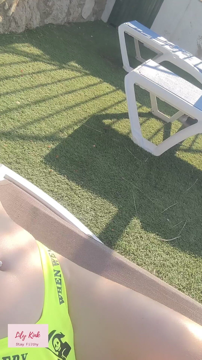 Lily kink: Slippy When Wet MILF Pool Service Pussy Play JOI