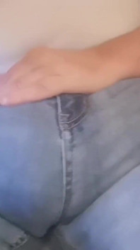 Jeansbulge, pumpender freak