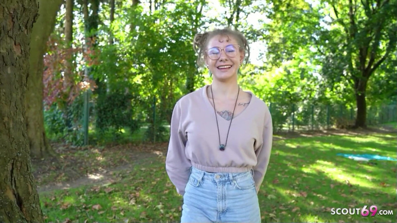 German Scout: German Scout - First Anal Creampie Sex for Tiny Teen Julia...