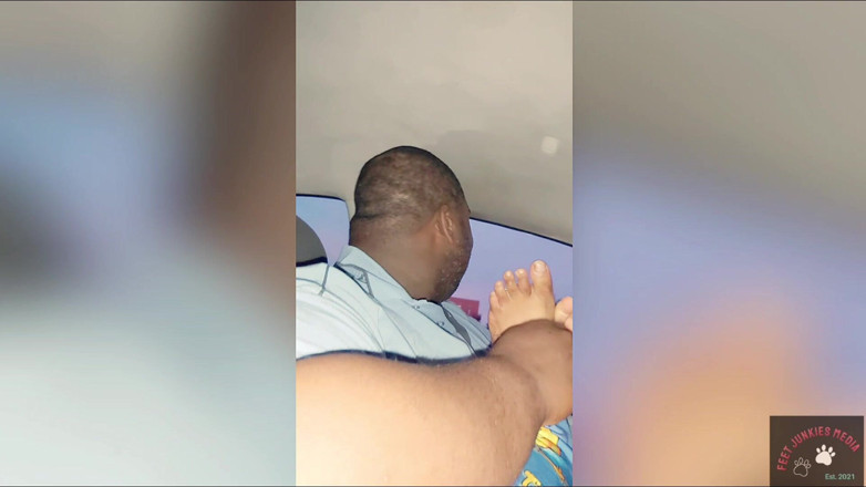 Foot Patrol: Nola Car-session mit Ques Kapuze, kreolische sohlen nackte zehen, trockener...