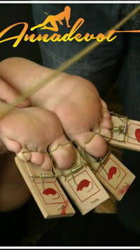BDSM - He Plays on My Feet and My Toes, Quite Hard, Because I'm Extremely Sensitive There, but It Makes You Horny.