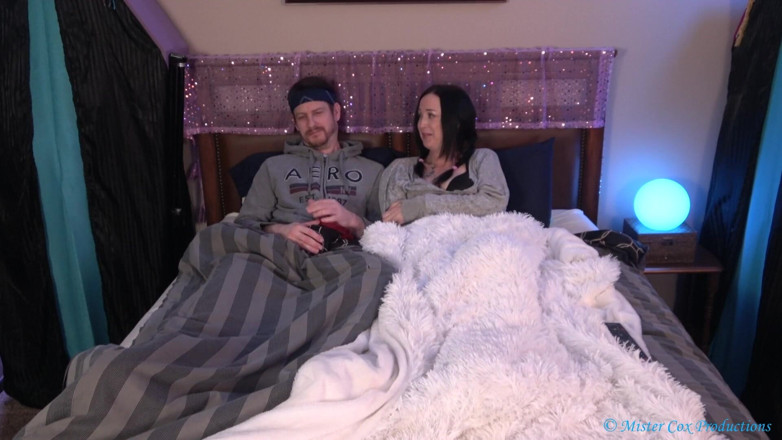 MrxMrsCox: Stepbrother fucks his stepsister while watching a movie in her...