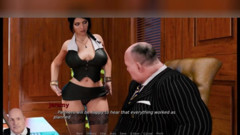 3DXXXTEEN2 Cartoon: Anna tersandung dalam situasi sensitif. Seks kartun porno 3D