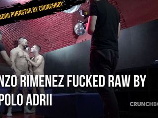 Apolo Adrii pornstar by crunchboy: Enzo Rimenez apolo adrii tarafından korunmasız sikiliyor
