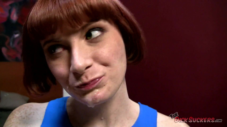 The Dick Suckers: Alison Wyte pancutan muka ginger!