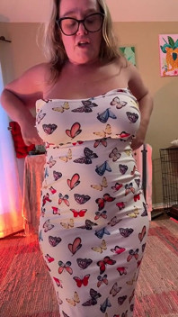 Sundress Try on with a Little Booty Shaking