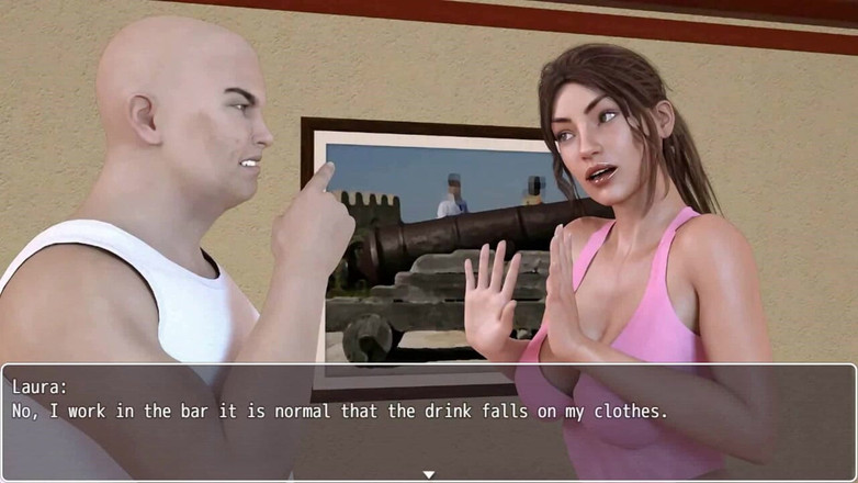 Dirty GamesXxX: 劳拉淫荡的秘密：丈夫怀疑他的妻子在欺骗他 第37集