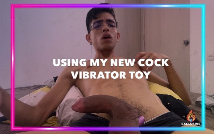 Isak Perverts: Uso il mio nuovo cazzo con il vibratore con il...