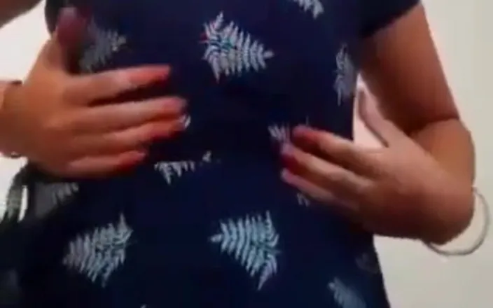 Devi Priya: Playing with My Small Boobs