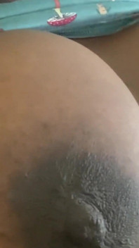 Squeezing My Big Boobs Sucking My Nipples
