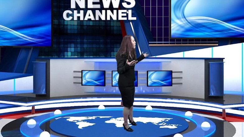 Evangelines Fetish: Evangeline in the Newsroom