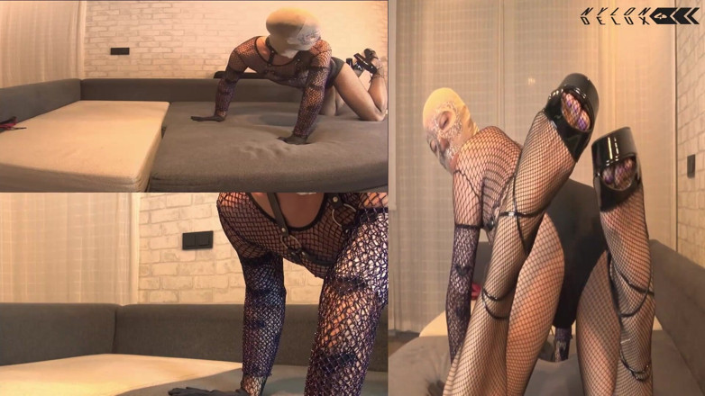 Nylondelux: Cdr Fishnet Pantyhose Cum