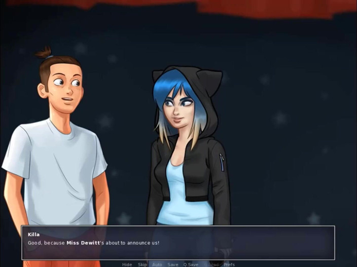 Cartoon Play: Summertime saga part 213 - college concert