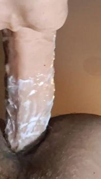 Masturbating with Dildo 2