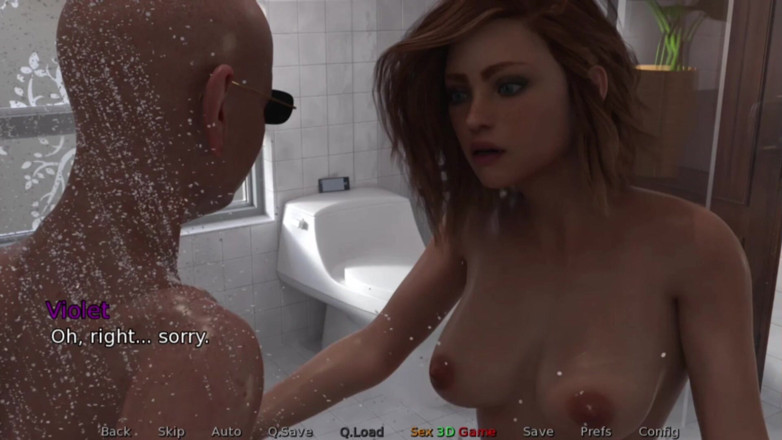 Q Boy: Ma femme sexy aide le vieux voisin dans son bain -...