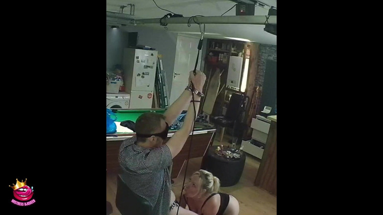 Mistress_BJQueen: Tachinare cu muie cu castitate (vedere la persoana 1 cu vibrator legat)