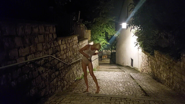 sweetfeet29: Öl in Der Nachbarschaft Real Nackt