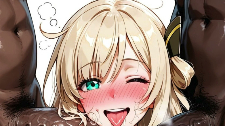Waifu hentai narrated: Anime Hotwife BBC - každá vdaná bílá děvka kouří hluboko do...