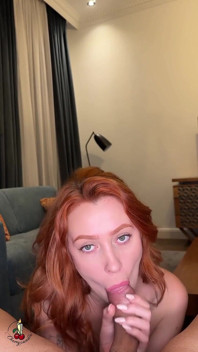 POV Estilo Boquete! Ela me chupa até eu explodir na boca dela! Carga enorme