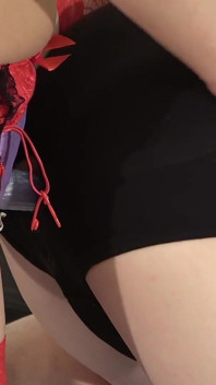 Mistress Enjoys Showing off Strap-on Fuck with Another Masochist to Her Own Masochist, Making Him Jealous